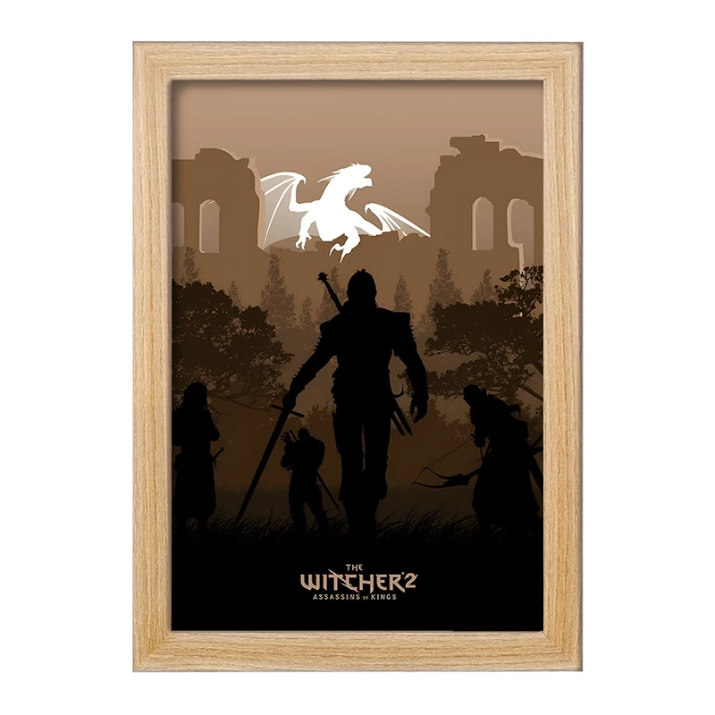 تابلو خندالو طرح ویچر (The Witcher) کد F13613