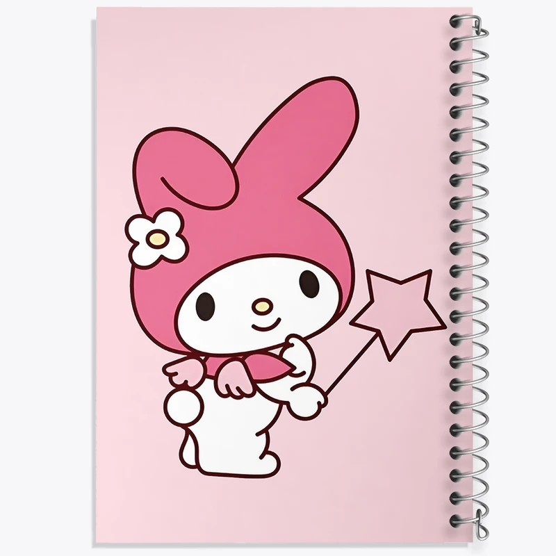 دفتر طراحی 50 برگ خندالو طرح کورومی و مای ملودی کد F3754