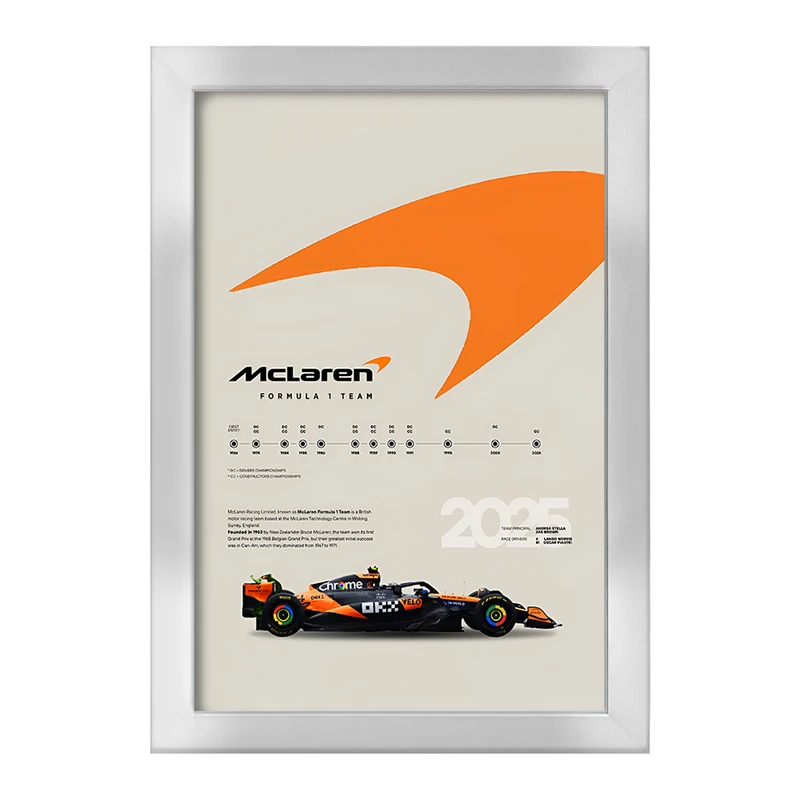 تابلو خندالو طرح مک لارن (McLaren) کد F13493