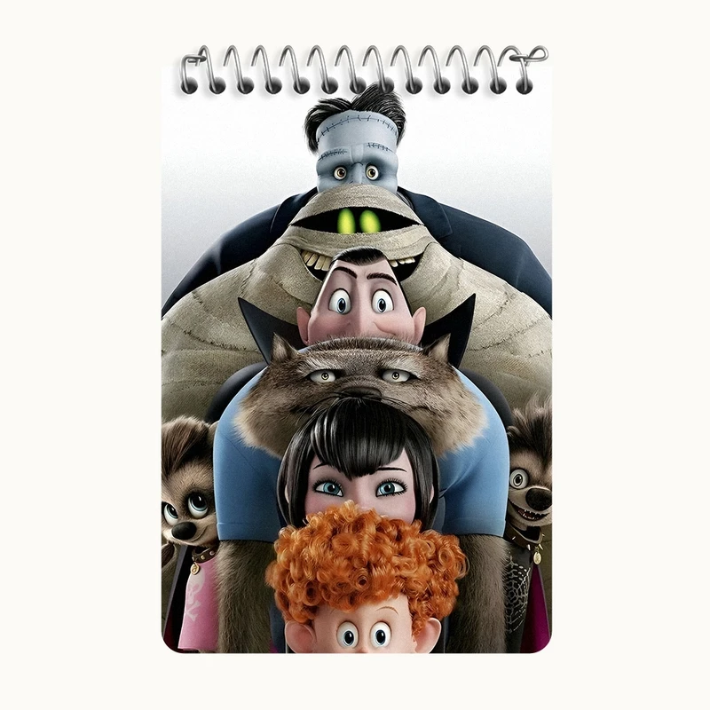 دفتر یادداشت 50 برگ خندالو طرح هتل ترانسیلوانیا (Hotel Transylvania) کد F8327