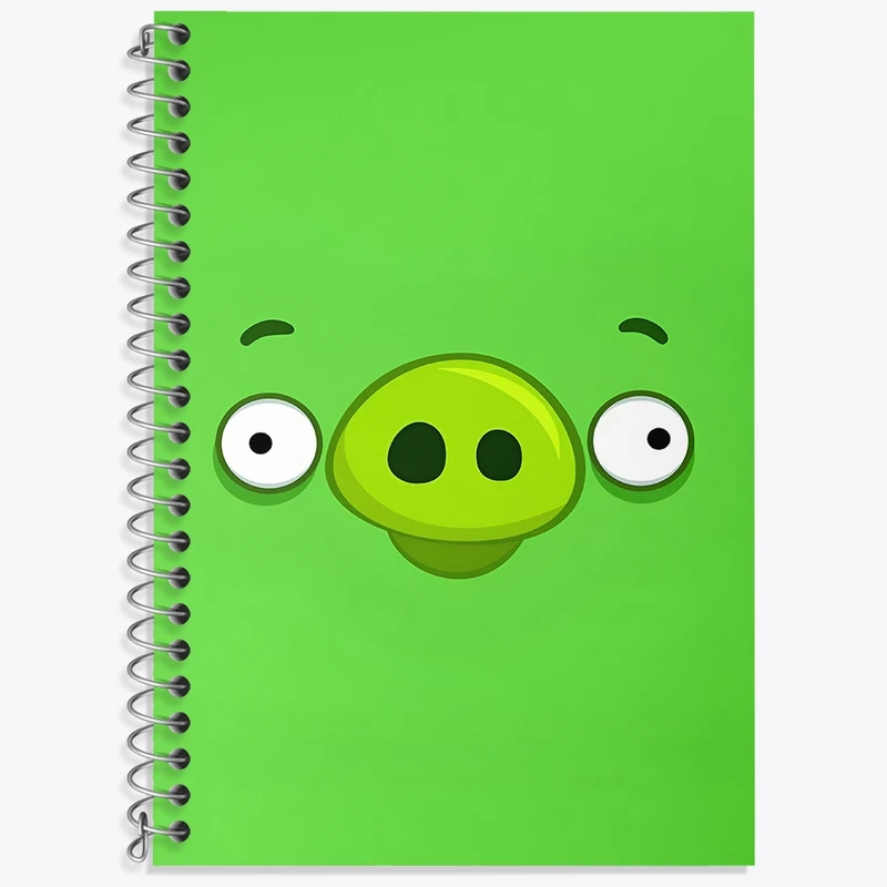 دفتر لغت 50 برگ خندالو طرح پرندگان خشمگین کد F3309