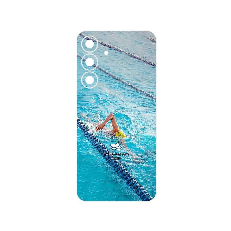 برچسب پوششی ماهوت مدل Swimming مناسب برای گوشی موبایل سامسونگ Galaxy S25 FE