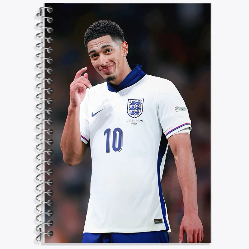 دفتر نت موسیقی 50 برگ خندالو طرح جود بلینگام (Jude Bellingham) کد F14316