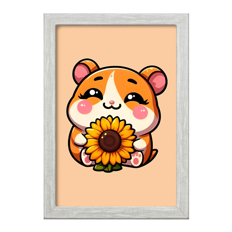 تابلو خندالو طرح موش کیوت کد F7757