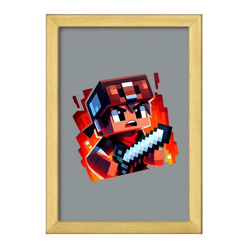 تابلو خندالو طرح ماینکرافت (Minecraft) کد F12062
