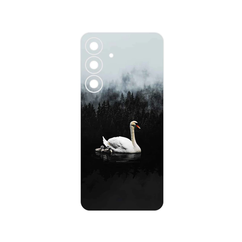 برچسب پوششی ماهوت مدل Swan_Lake مناسب برای گوشی موبایل سامسونگ Galaxy S25 FE
