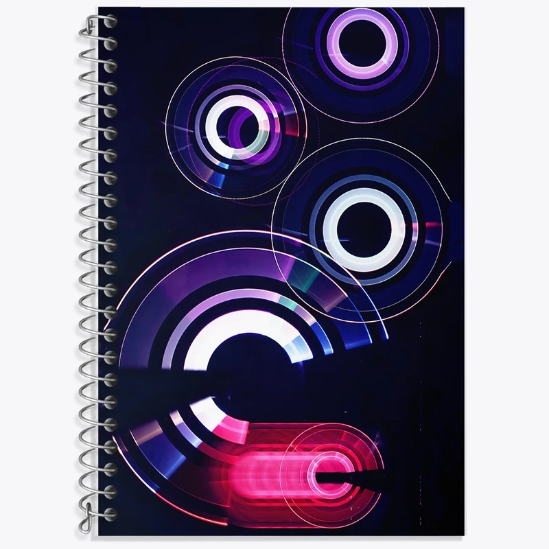 دفتر لغت 50 برگ خندالو طرح موسیقی کد F9675