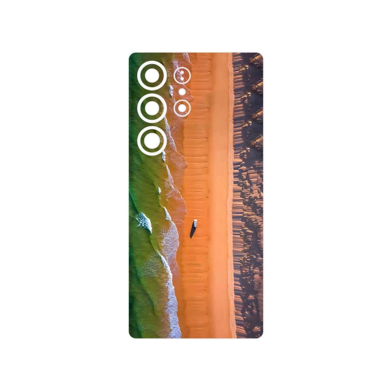 برچسب پوششی ماهوت مدل Beach and Green Sea مناسب برای گوشی موبایل سامسونگ Galaxy S25 Ultra