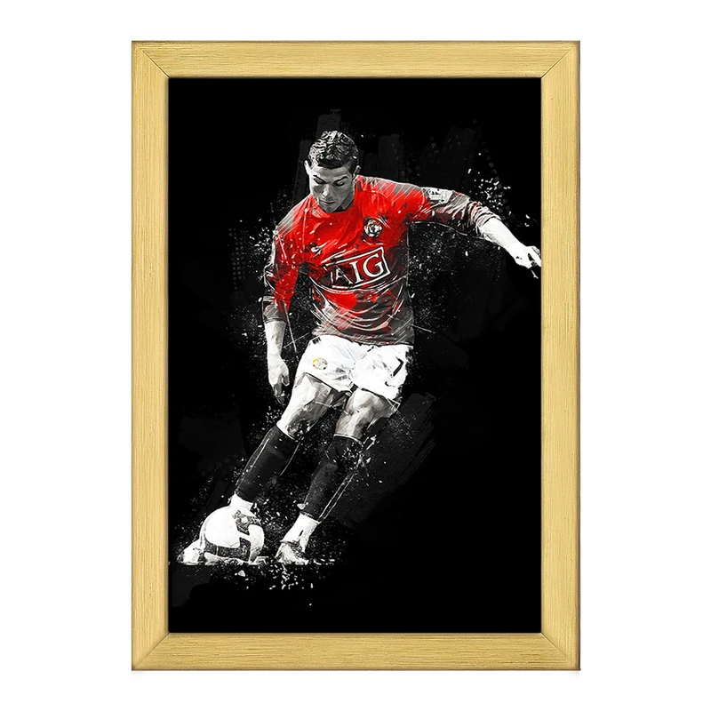 تابلو خندالو طرح کریستیانو رونالدو  کد 13940