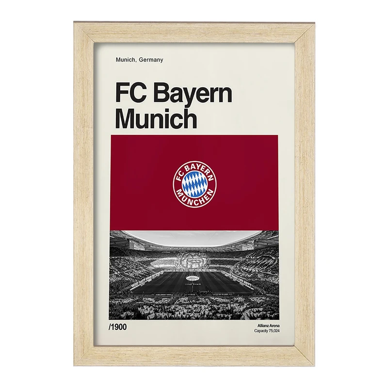 تابلو خندالو طرح بایرن مونیخ (Bayern Munich) کد F13882