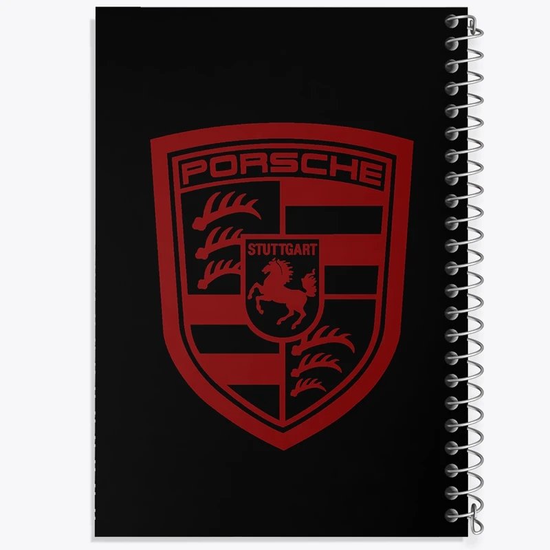 دفتر طراحی 50 برگ خندالو طرح پورشه (Porsche) کد N7887