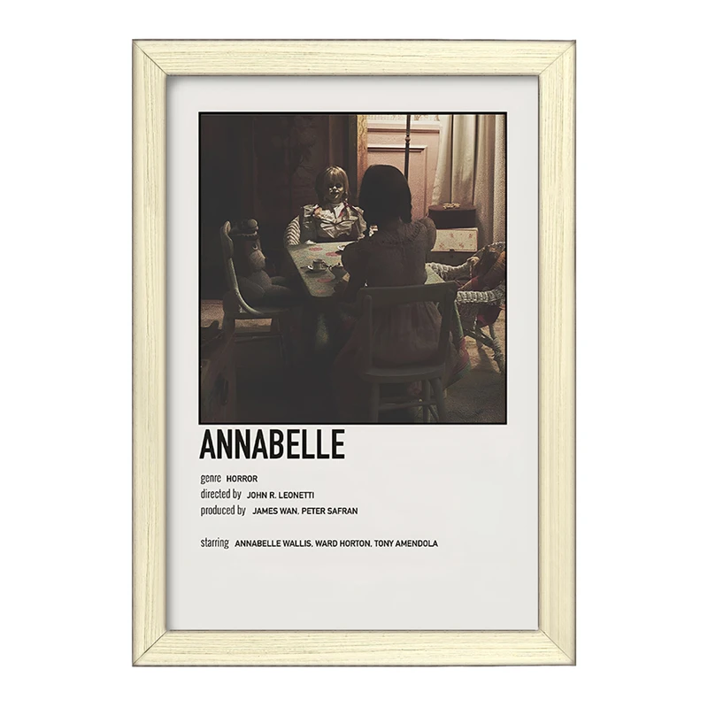 تابلو خندالو طرح آنابل (Annabelle) کد F13004