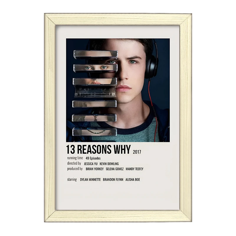 تابلو خندالو طرح 13 Reasons Why کد F13374