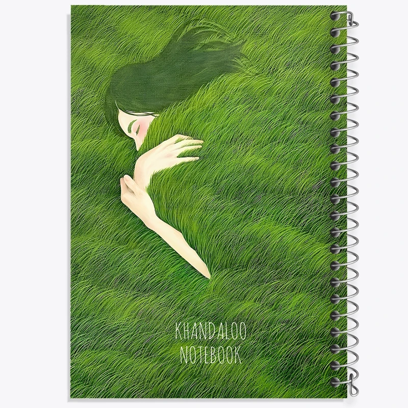 دفتر طراحی 50 برگ خندالو طرح دخترانه فانتزی کد N8658