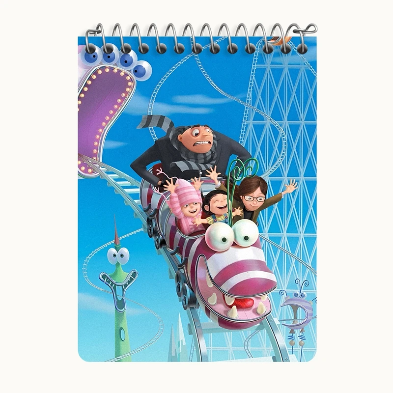 دفتر یادداشت 50 برگ خندالو طرح مینیون ها (Minions) کد N7480