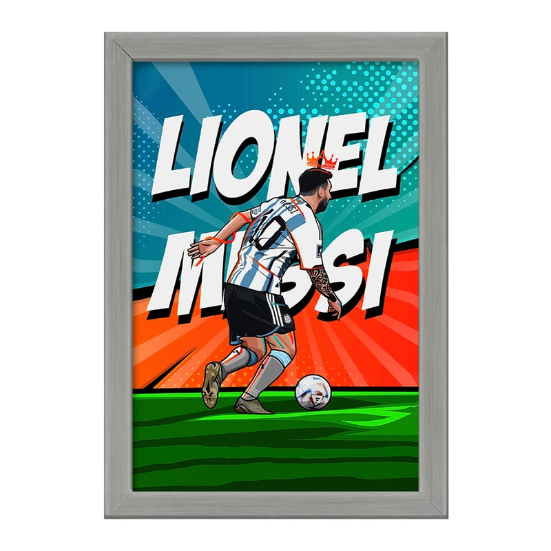 تابلو خندالو طرح لیونل مسی کد F1690