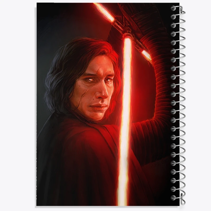 دفتر طراحی 50 برگ خندالو طرح جنگ ستارگان (Star Wars) کد F886