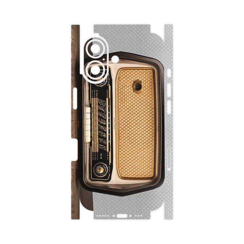 برچسب پوششی ماهوت مدل Radio Nostalgia-FullSkin مناسب برای گوشی موبایل اپل iPhone 17