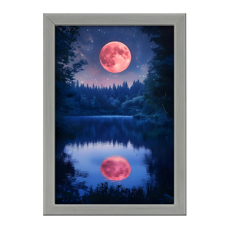 تابلو خندالو طرح ماه (Moon) کد F9473