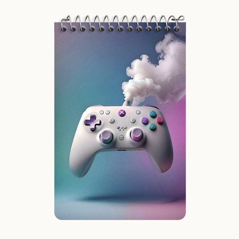 دفتر یادداشت 50 برگ خندالو طرح دسته بازی کد F10619