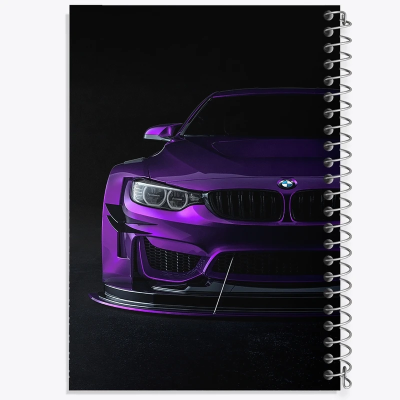 دفتر طراحی 50 برگ خندالو طرح ماشین بی ام دبلیو (BMW) کد F1012