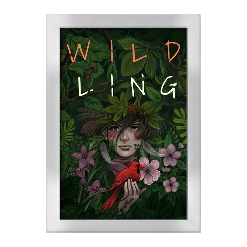 تابلو خندالو طرح Wild ling کد F687