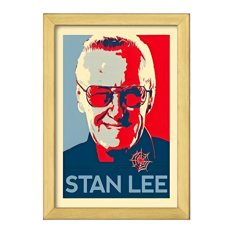 تابلو خندالو طرح استن لی (Stan Lee) کد F6464