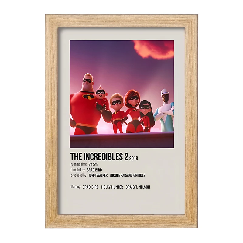 تابلو خندالو طرح شگفت انگیزان (The Incredibles) کد F14212