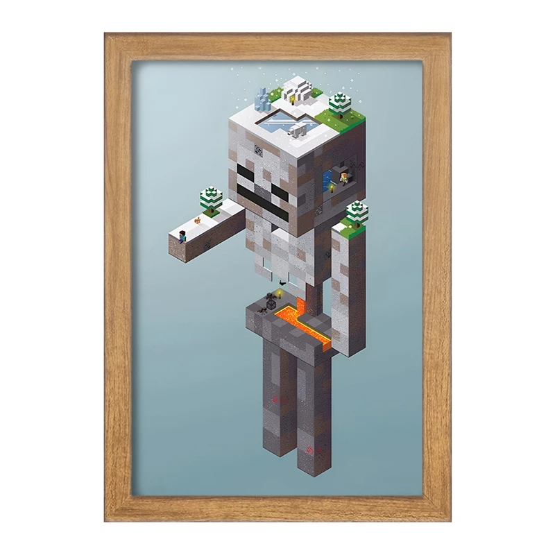 تابلو خندالو طرح ماینکرافت (Minecraft) کد F13622