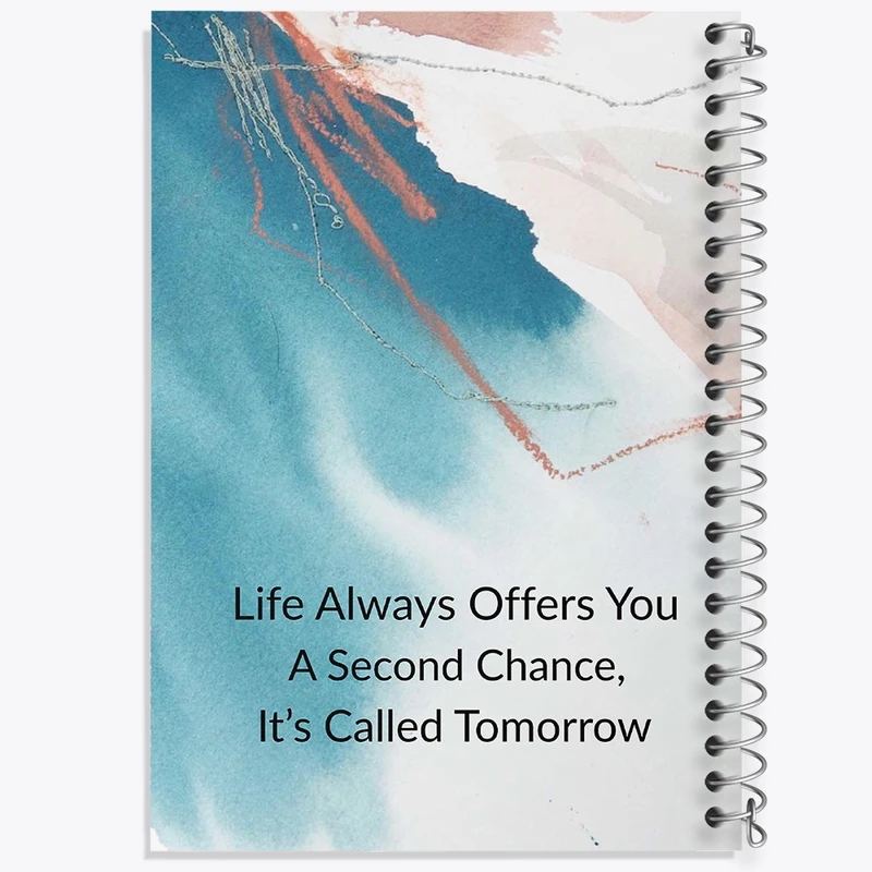 دفتر شطرنجی 50 برگ خندالو طرح انگیزشی کد F11408