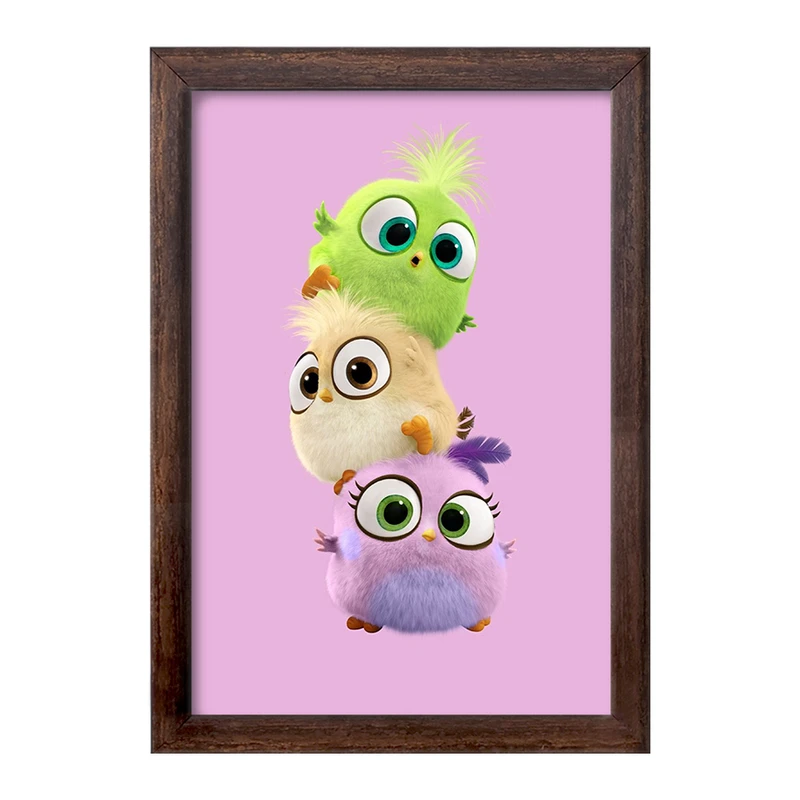 تابلو خندالو طرح پرندگان خشمگین Angry Birds  کد 13857