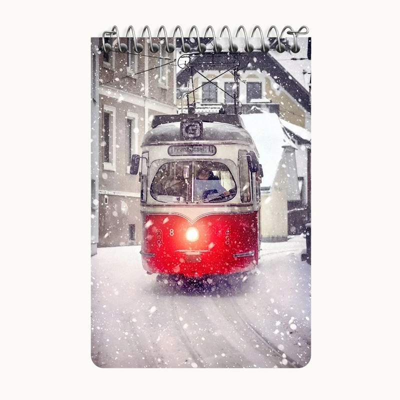 دفتر یادداشت 50 برگ خندالو طرح قطار کد F5280