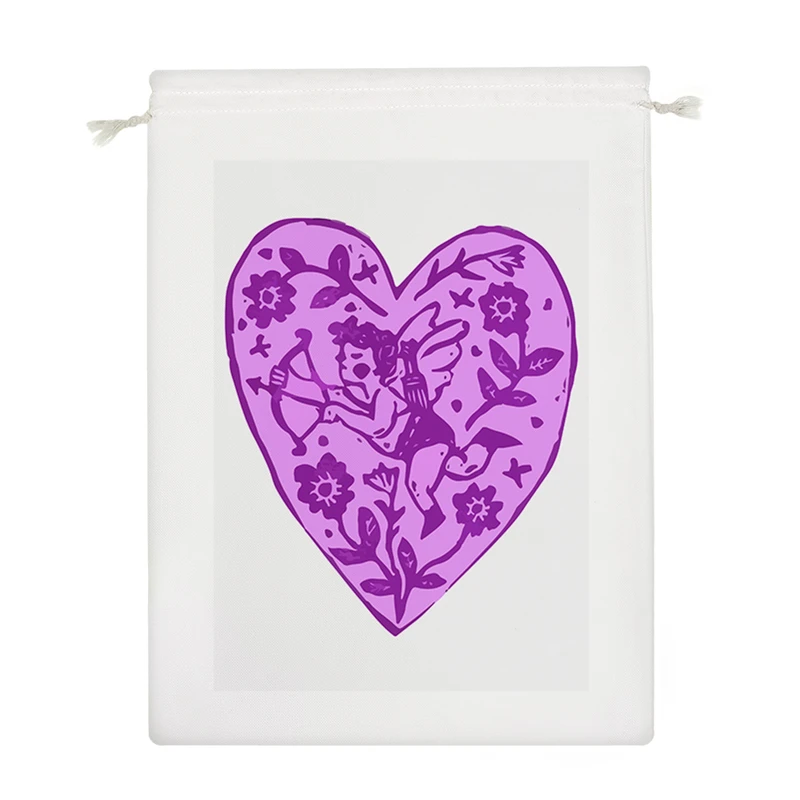 نظم دهنده خندالو مدل قلب فرشته‌ای بنفش کد 9317