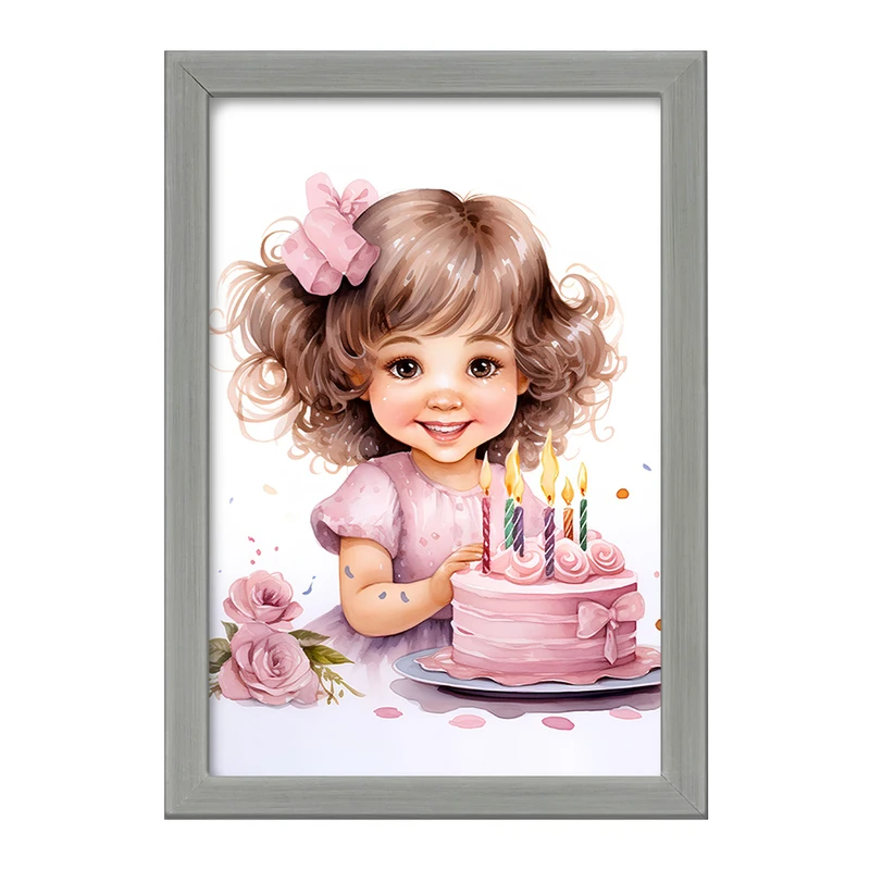 تابلو خندالو طرح دخترانه کد F2919