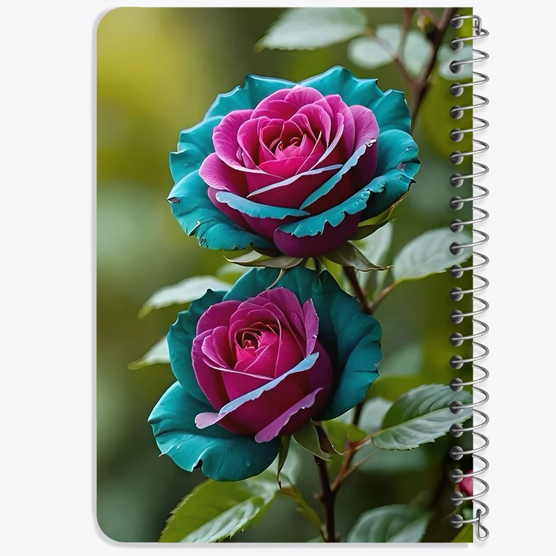 دفتر یادداشت 50 برگ خندالو طرح گل کد F12681