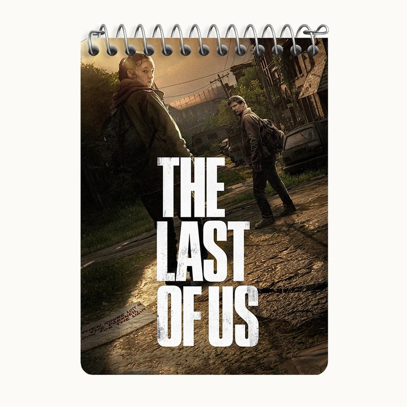 دفتر یادداشت 50 برگ خندالو طرح (The Last Of Us) آخرین بازمانده از ما کد N9313