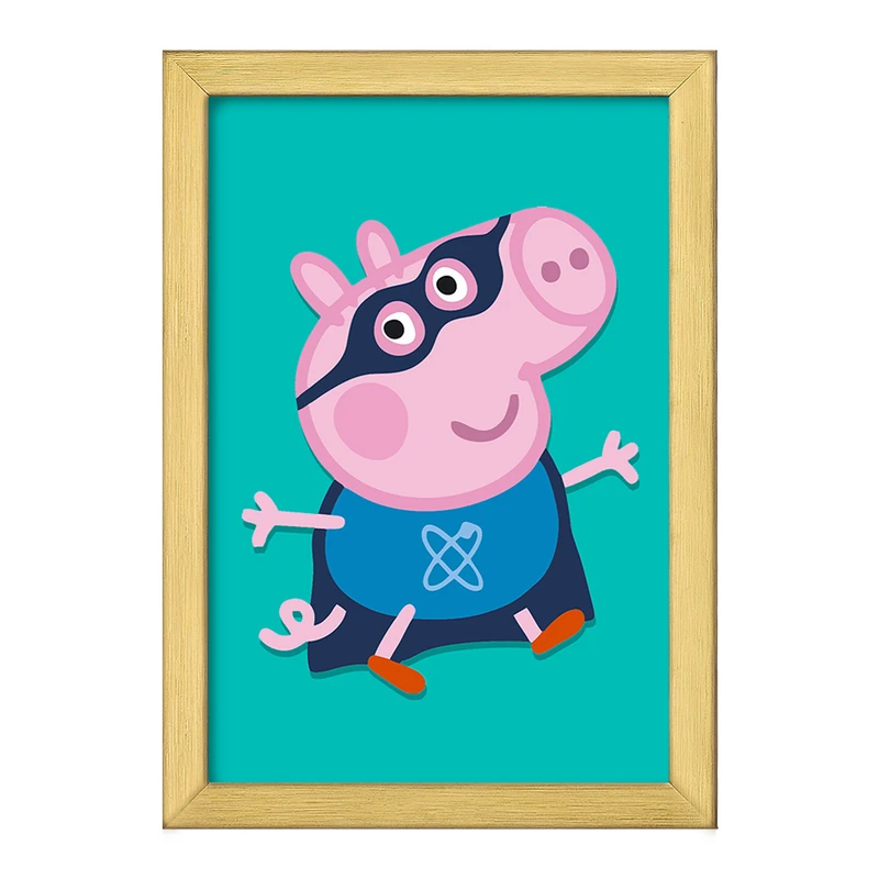 تابلو خندالو طرح جورج انیمیشن پپا پیگ Peppa pig  کد 22069