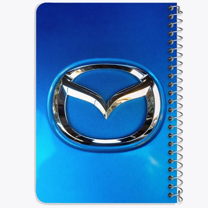 دفتر یادداشت 50 برگ خندالو طرح مزدا mazda  کد 23515
