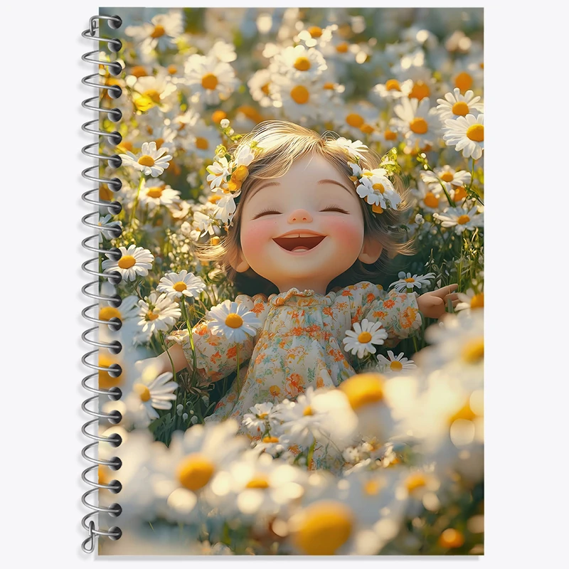 دفتر نت موسیقی 50 برگ خندالو طرح دخترانه کودکانه کد N6290