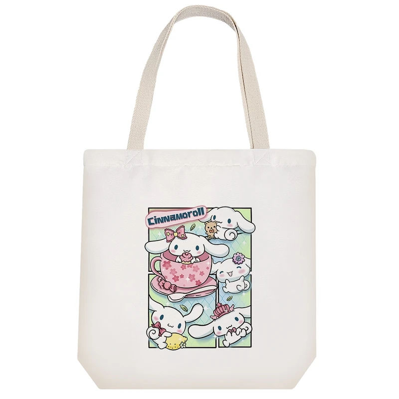 ساک خرید خندالو مدل سینامورول (Cinnamoroll) کد H2305