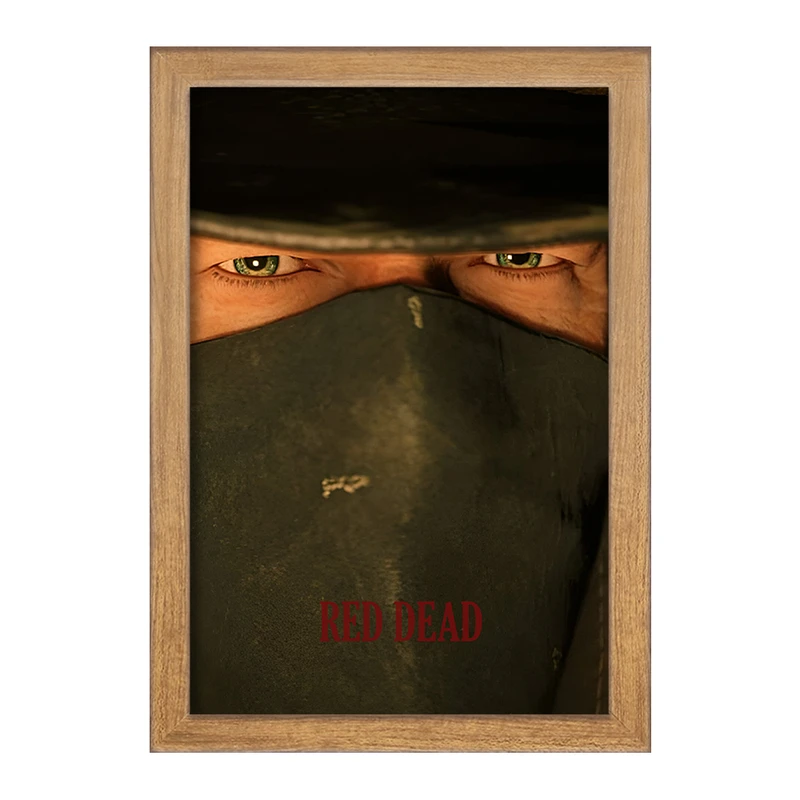 تابلو خندالو طرح رد دد (Red Dead) کد F13606