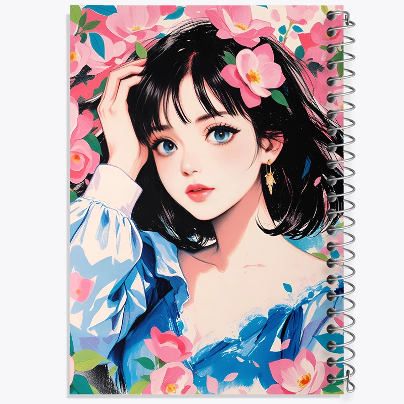 دفتر مشق 100 برگ خندالو طرح دخترانه کد N7761