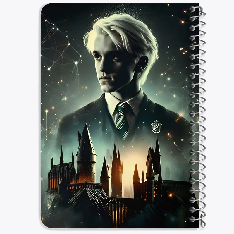 دفتر یادداشت 50 برگ خندالو طرح مالفوی هری پاتر (Harry Potter) کد F9992