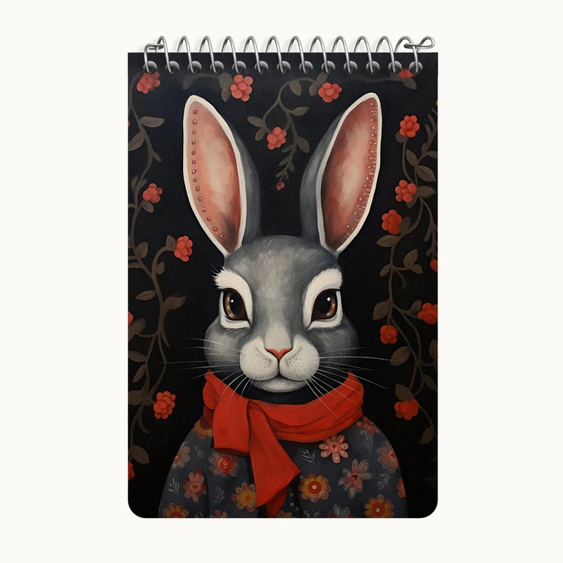 دفتر یادداشت 50 برگ خندالو طرح خرگوش کد F4825