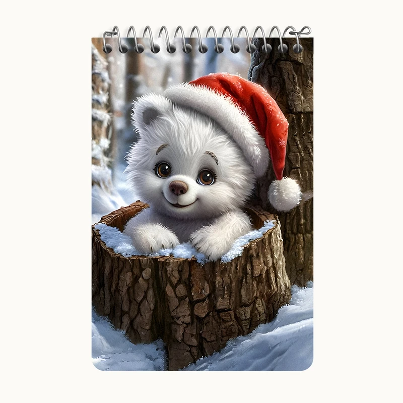 دفتر یادداشت 50 برگ خندالو طرح خرس بامزه کد F7229