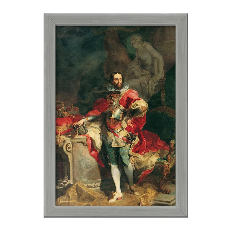 تابلو خندالو طرح نقاشی قیصر فردیناند اول اثر فرانتس آنتون پالکو کد F12449