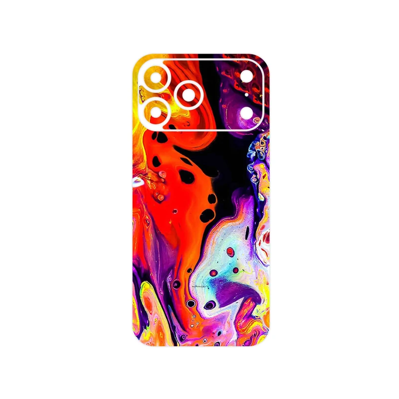 برچسب پوششی ماهوت مدل Abstract Oil Art مناسب برای گوشی موبایل اپل iPhone 17 Pro Max