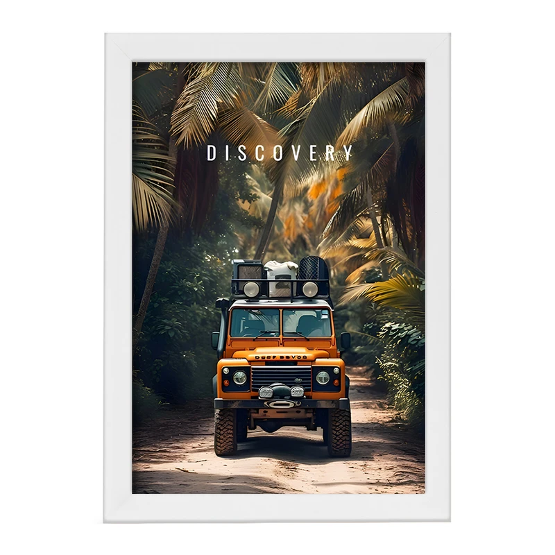 تابلو خندالو طرح ماشین آفرود (Off Road) کد F14175