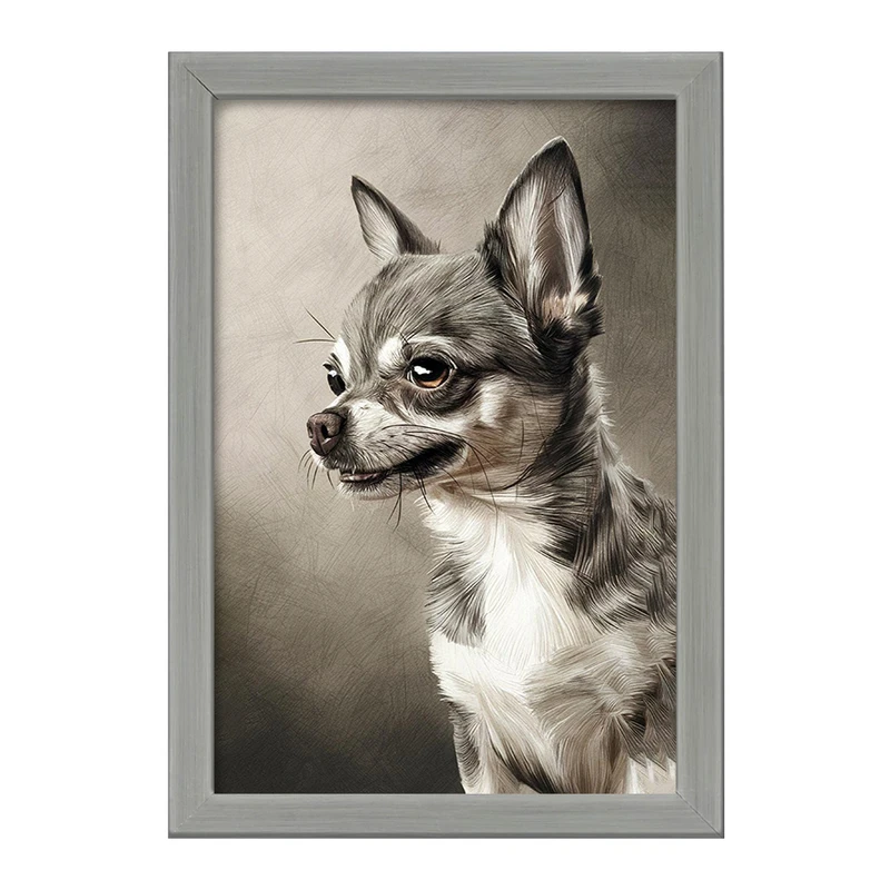 تابلو خندالو طرح سگ (Dog) کد F1956