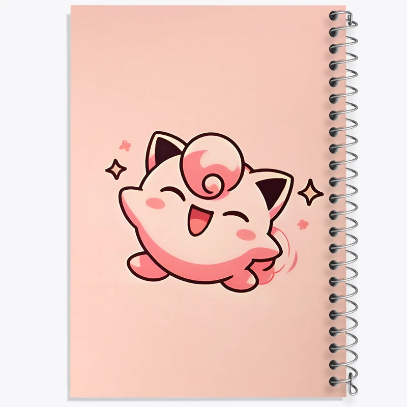 دفتر مشق 100 برگ خندالو طرح گربه بامزه کد N6485